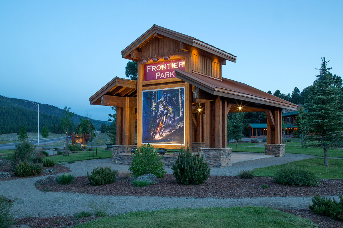 ANGEL FIRE FOUR CORNERS PARK AND SIGNAGE